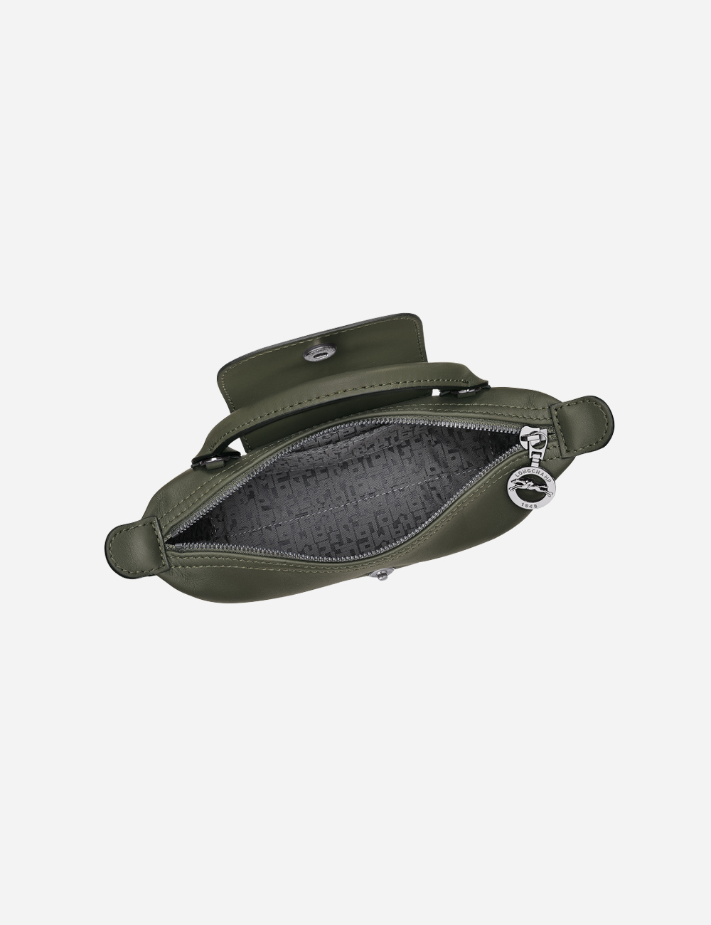 Longchamp Le Pliage Xtra XS Pouch Leather "Fir"