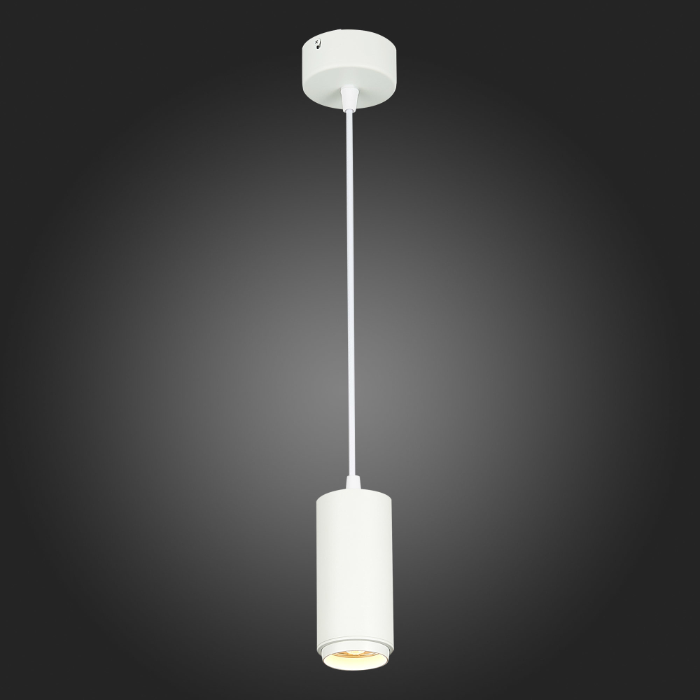 ST600.533.10 Светильник подвесной Zoom Белый LED 1*10W 3000K 1 000Lm Ra&gt;80 15-60° IP20 D59xH130 170-240VV