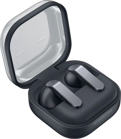 Наушники Samsung Galaxy Buds 4, Bluetooth, внутриканальные, черный [sm-r540nzkacis]