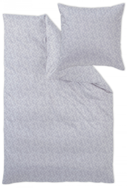 Постельное белье 2 спальное евро Curt Bauer Connection 9020 silverblue серо-голубое