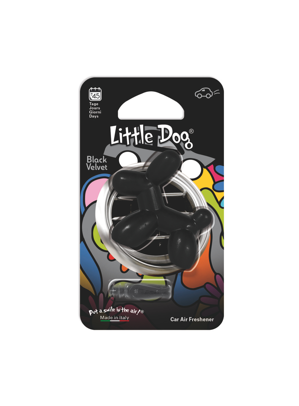 Little Dog Black velvet (Черный бархат ) - black  Автомобильный освежитель воздуха