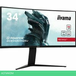 Игровой монитор Iiyama G-Master Red Eagle Curved GCB3480WQSU-B1