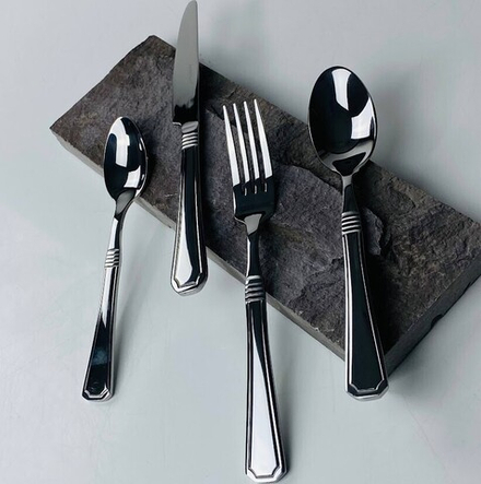 Lenardi 197-044 Набор столовых приборов 24пр. в под.уп.(х8)Металл