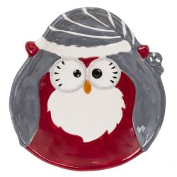 GAEM Тарелка "Сова", L13,5 W12,5 H2 см, 2в.