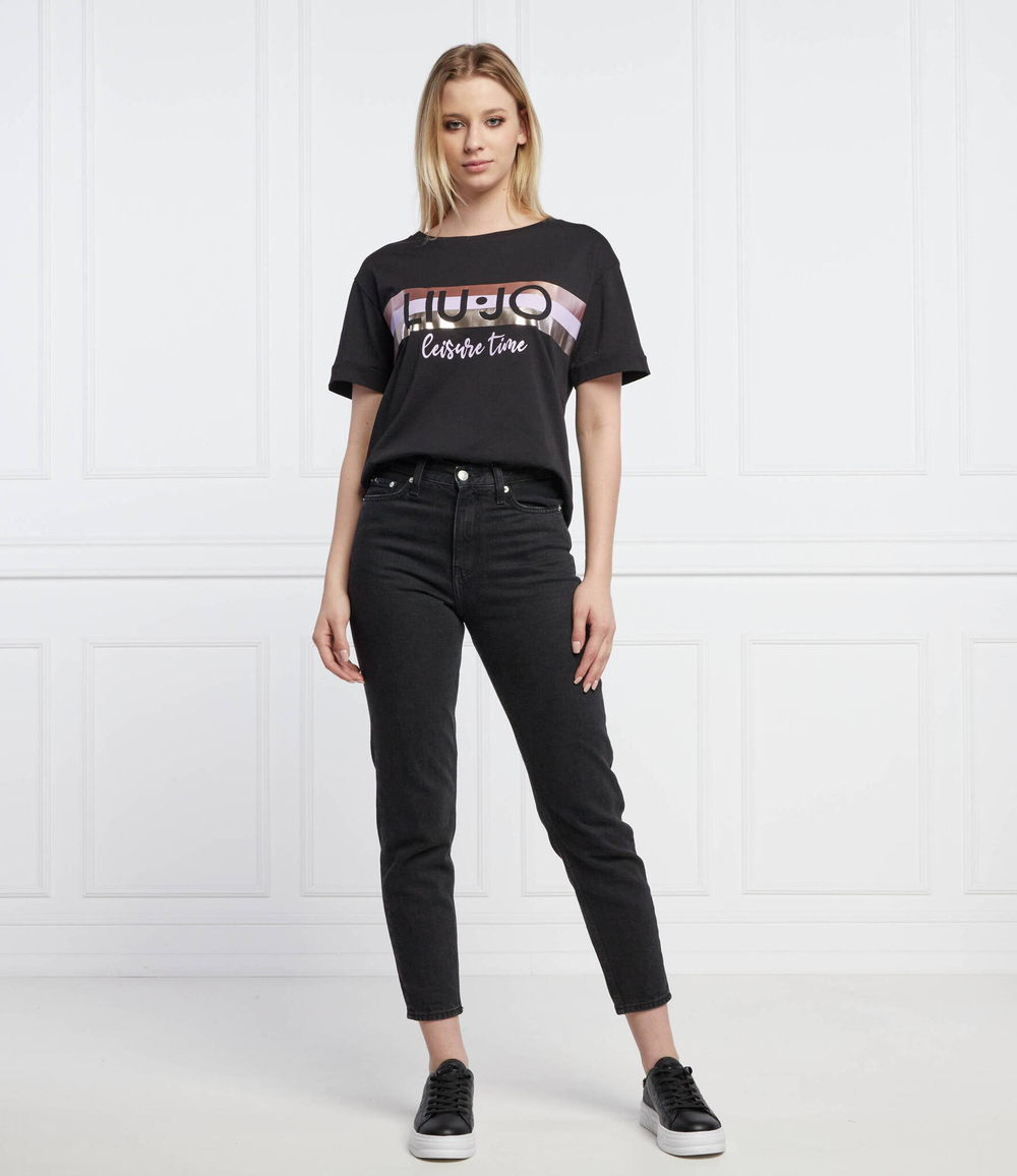 футболка Liu Jo Rose - черный(5A2045 JS923)