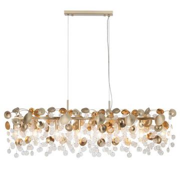 5104/8A CLASSIC ODL26 633 металл/стекло Люстра горизонтальная E14 8*40W 220В IP20 COINS