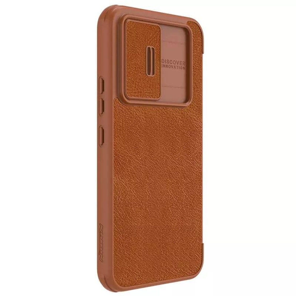 Кожаный чехол-книжка Nillkin Leather Qin Pro для Samsung Galaxy A54 5G