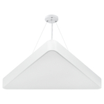 Светильник LED ЭРА Geometria SPO-151-W-40K-030 Delta 30Вт 4000К 3000Лм IP40 600*80 белый подвесной драйвер внутри