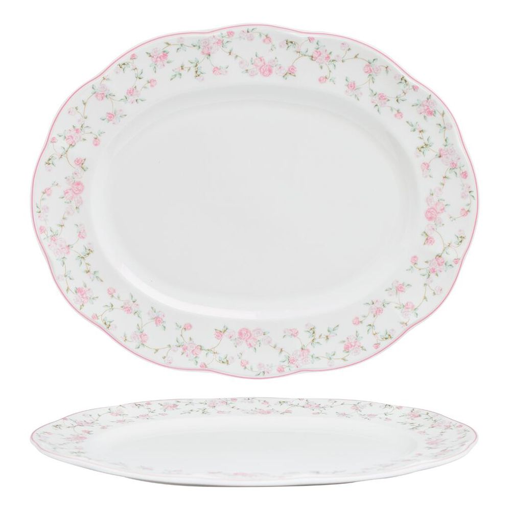 Блюдо овальное 34*27 cм h2,5 см   Noble [1]