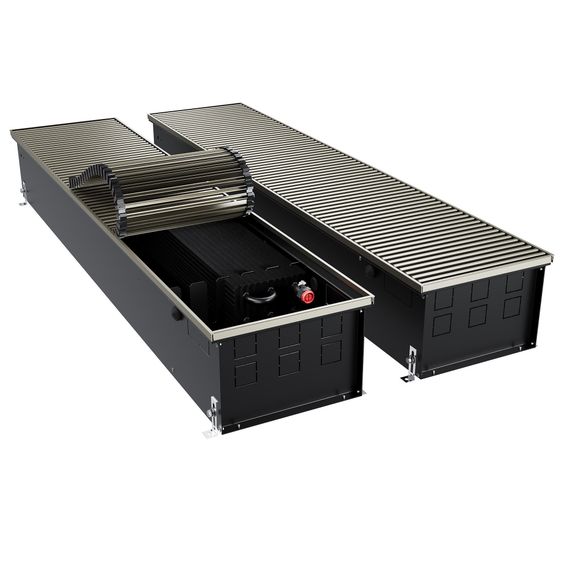 Конвектор внутрипольный Royal Thermo ATRIUM TURBO-190/300/1800-DG-U-LB