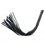 Черная длинная плеть с шипами - 60 см. (Цвет: черный)