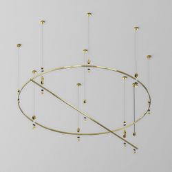 Трек накладной Maytoni Busbar trunkings Flarity TRX154-2SR-D1500-BS