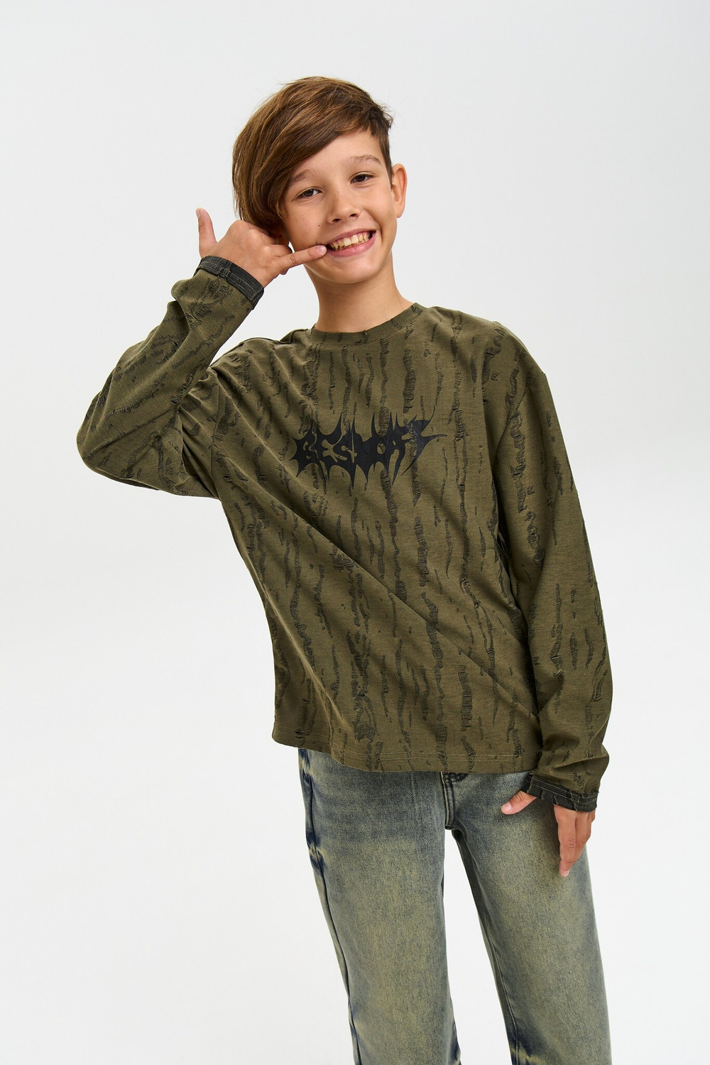 Лонгслив уни Miasin B-SW35445