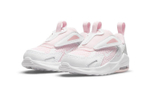 Baby Nike Air Max Bolt non-slip breathable low-top running shoes pink and white