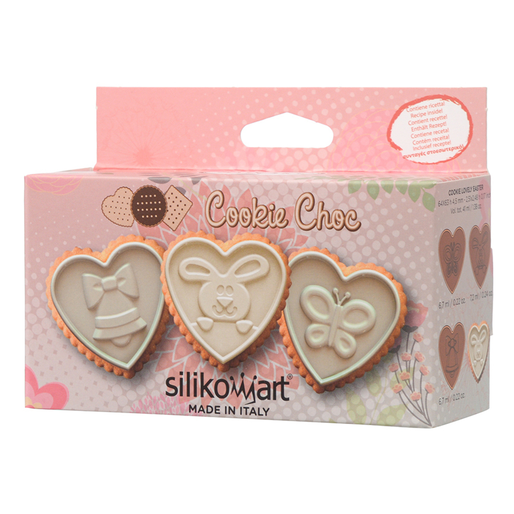 Набор для приготовления печенья lovely easter slim силиконовая