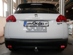 Фаркоп оцинкованный Galia P045C для Peugeot 2008 2013-(паспорт и сертификат в комплекте)(без электрики)