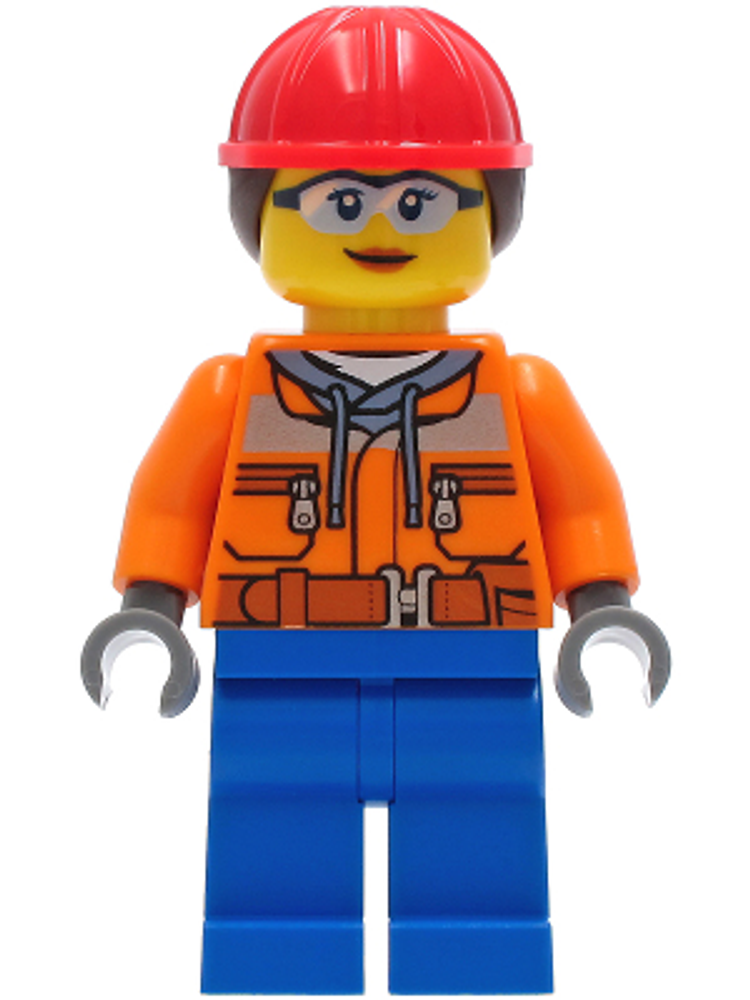 Минифигурка LEGO Cty1272 Строитель — женщина