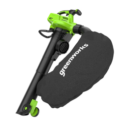Воздуходувка-пылесос аккумуляторная Greenworks GD60BVII, 60V, бесщеточная, (2409307)