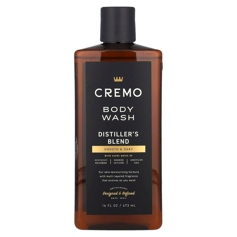 Cremo, Гель для душа, дистилляторная смесь, 473 мл (16 жидк. унц.)