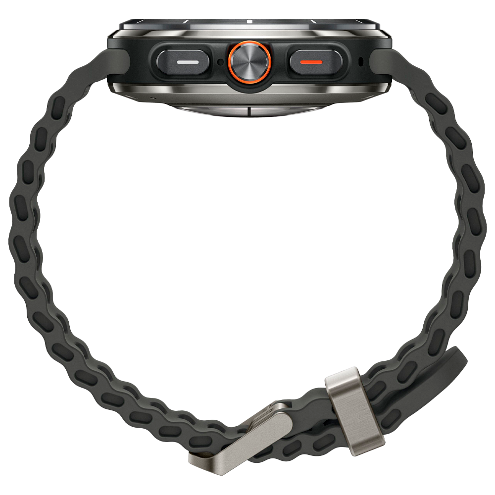 Умные часы Samsung Galaxy Watch Ultra 47mm LTE, ремешок Marine, Titanium Silver (Серебристый титан)