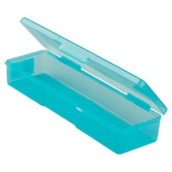 Бокс пластик для кистей и инструментов 18,5х5,5х3 см