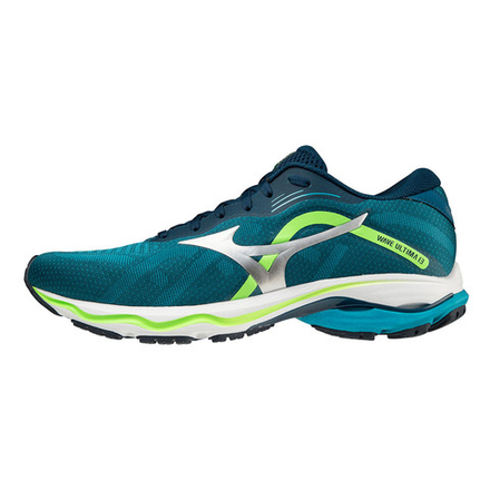 Кроссовки беговые MIZUNO Wave Ultima 13 J1GC221805, р.UK9.5 (рос.43.5), изумрудный