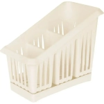 Сушилка для столовых приборов Plast Team 3х-секционная 200х160 мм молочный туман