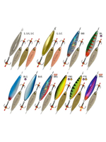 Блесна для рыбалки ECOPRO Killka, 65мм, 15г, BRS/RF, вертикальная