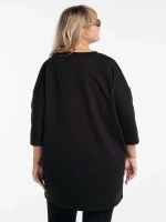 Кофта оверсайз больших размеров теплая туника