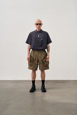 Шорты Nothomme Blue Ridge Patchwork Shorts "Olive Green"