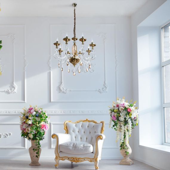 Подвесная люстра Divinare Simona 5125/07 LM-8