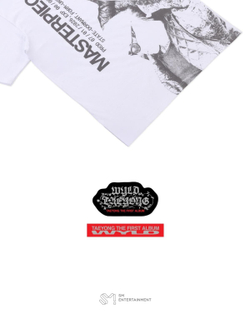 (ПРЕДЗАКАЗ) товары TAEYONG - WYLD 1st ALBUM OFFICIAL MD T-SHIRT & STICKERS SET