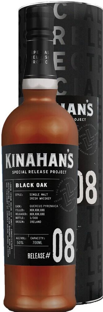Виски Kinahan&#39;s Black Oak, Release #8, 0.7 л