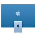 24-inch iMac with Retina 4.5K display: Apple M4 chip with 8‑core CPU and 8‑core GPU, 16GB, 256GB SSD - Blue,Model A3247
