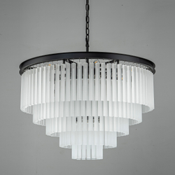 Люстра Odeon 10A black/frost