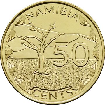 50 центов 2025 Намибия