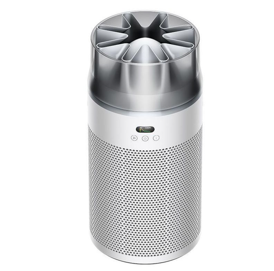 Очиститель Dyson HushJet P01 White Silver, серебристый
