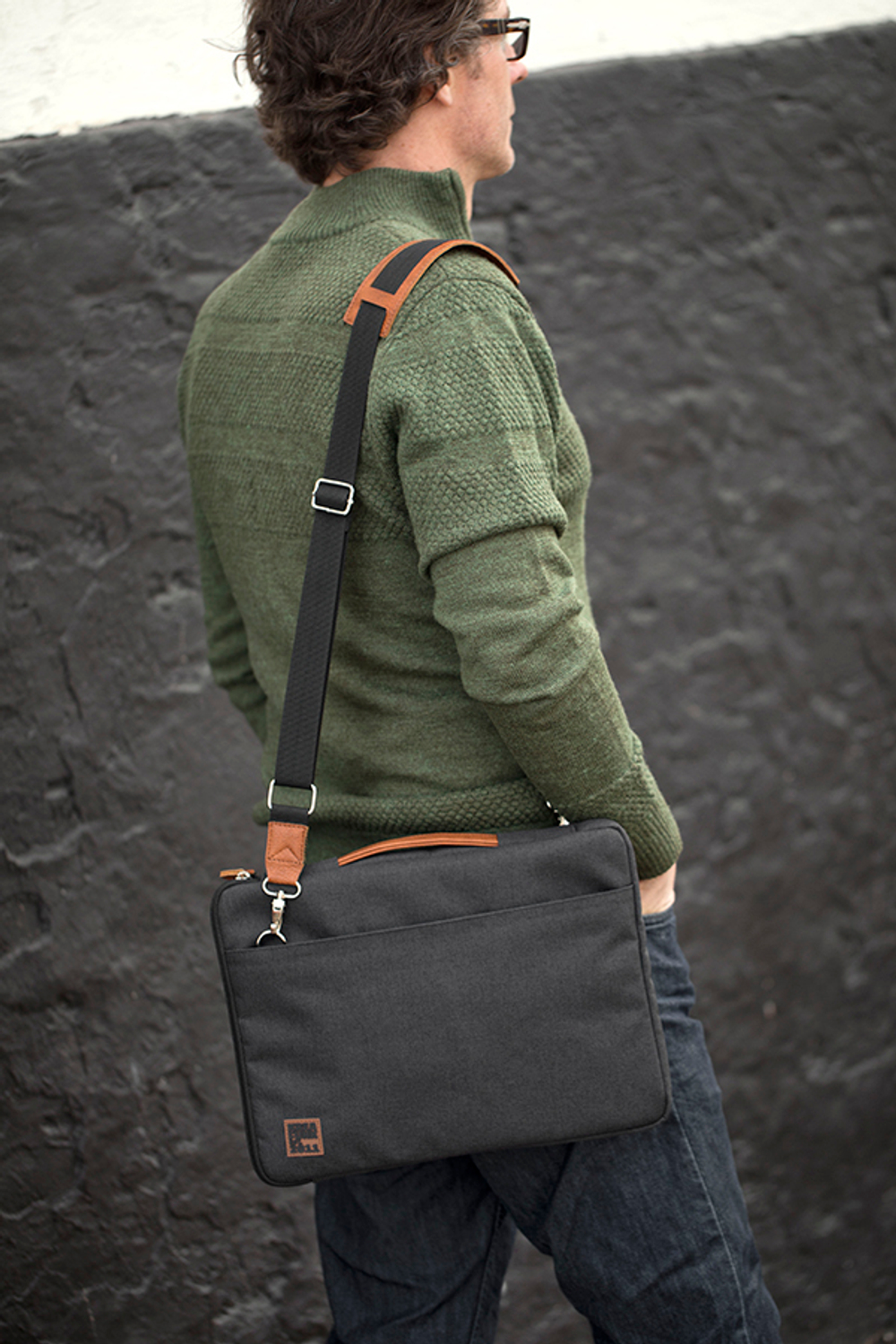 Чехол для ноутбука asleeve серо-голубой