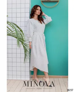 Платье 3137-молочный Minova