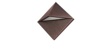 Уличный настенный светильник 370588 коричневый Testa Novotech.