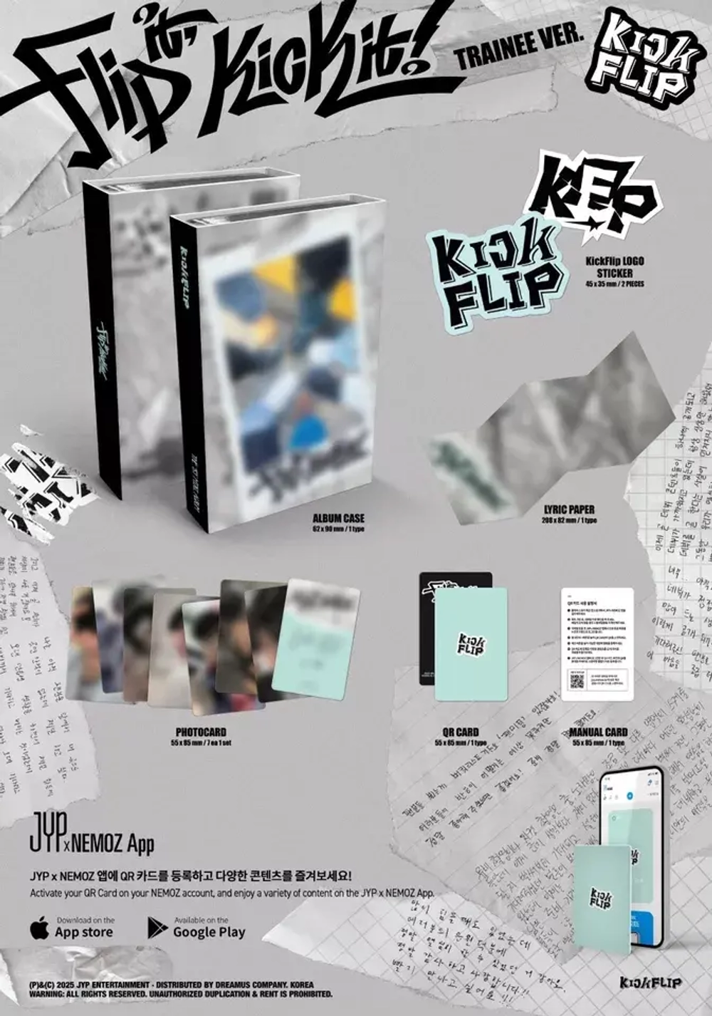 Альбом KickFlip - Flip it, Kick it! [Trainee ver.]