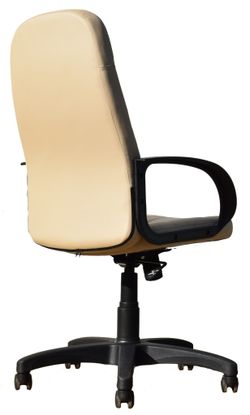 Кресло МКР 702, эко кожа слоновая кость