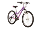 Велосипед NOVATRACK 24" JENNY PRO сталь 12'', фиолетовый, 18 скор.