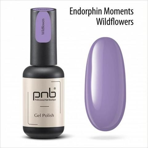 ГЕЛЬ-ЛАК PNB 8 МЛ WILDFLOWERS /ENDORPHIN MOMENTS COLLECTION