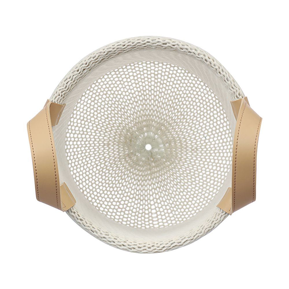 Корзина для хранения Sustainable collection, Ø22х23 см, молочная