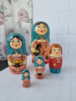 Матрешка "с курочкой" традиция 5мест