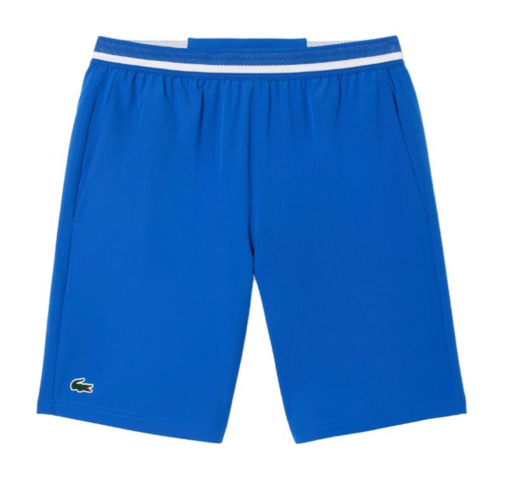 Мужские теннисные шорты Lacoste Tennis x Novak Djokovic Sportsuit Shorts - ladigue blue