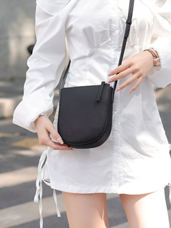 сумка женская натуральная кожа через плечо кросс боди маленькая