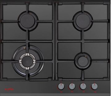 Варильна поверхня газова VENTOLUX HG640-T2G CEST (BK/RED)