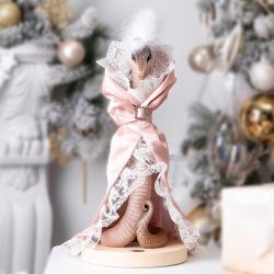 Кукла интерьерная коллекционная Змея Шарлотта